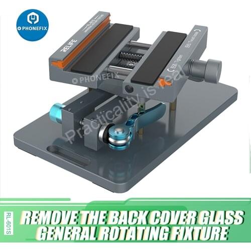 Universal Rotating Holder Fixture For iPhone X 11 12 Pro Max Removing Back Cover Glass Housing Motherboard Battery Repair Tool