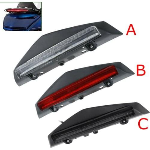 Motorcycle Rear LED Brake Light Trunk Spoiler Lamp For Honda Goldwing GL1800 1800 2018-2019 08U76-MKC-A00