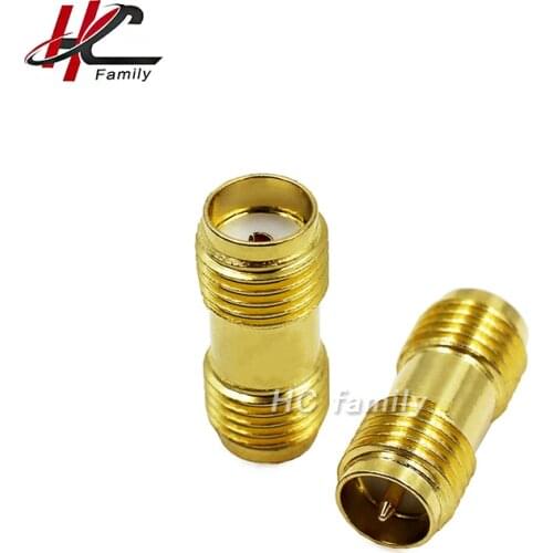 1pc RP SMA Female Jack to SMA Female Jack RF Coax Adapter convertor Straight