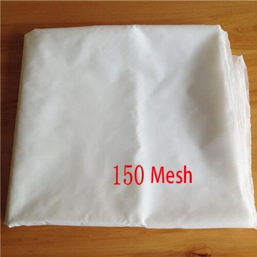 150 mesh Nylon net filter 108 micron water wine oil soya bean paint screen fabric industrial colander coffee strainer