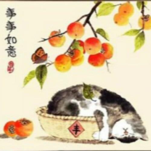 Diamond Embroidery Mosaic Painting Cross Stitch Full Round Drill Everything is as One Wishes DIY 5D/3D Sale Decoration Gift