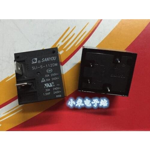 Free shipping new and origianl relay SLI-S-112DM 30A 250VAC T93 50pcs/lot