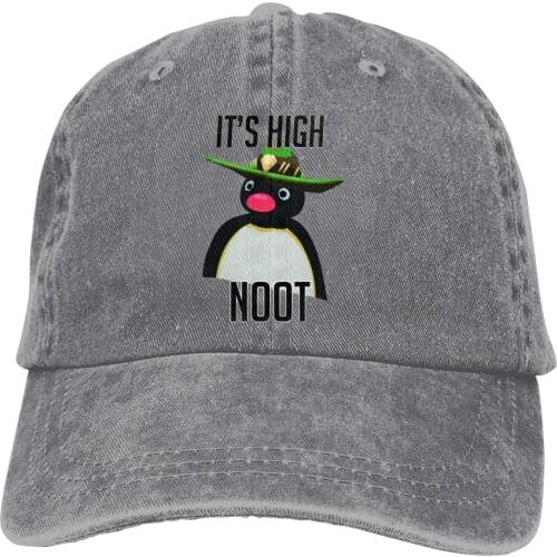 High Noot Baseball Cap Men Noot Noot Funny Penguin Humor Kawaii Caps colors Women Summer Snapback Caps