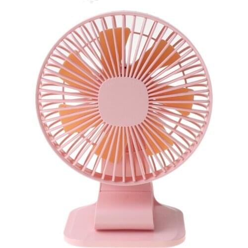 CPDD Mini Portable Clip on Desk Fan USB Rechargeable Desktop Air Cooling Cooloer Office Outdoor Travel Home Appliance