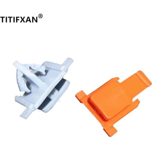 Car Door Outside Trim Sill Side Skirt Anti-collision Anti-scratch Decoration Strip Plastic Fasteners Clips For Audi Q7