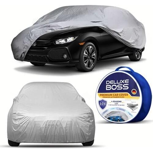 Deluxe Boss Honda Civic Sedan Custom fit Car Tarpaulin-10X Ultra Protection