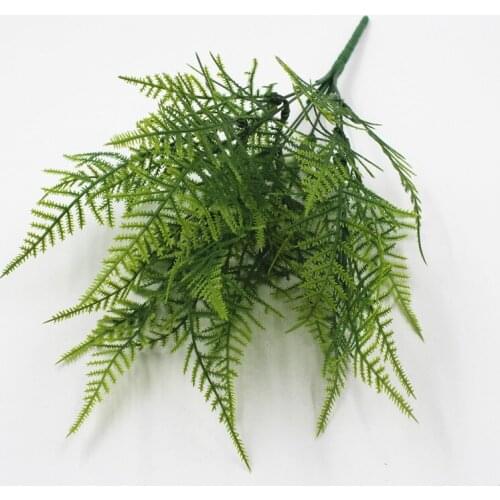 Artificial Fern Grass Leaf Persian grass plant wall distribution tropical rainforest green plant