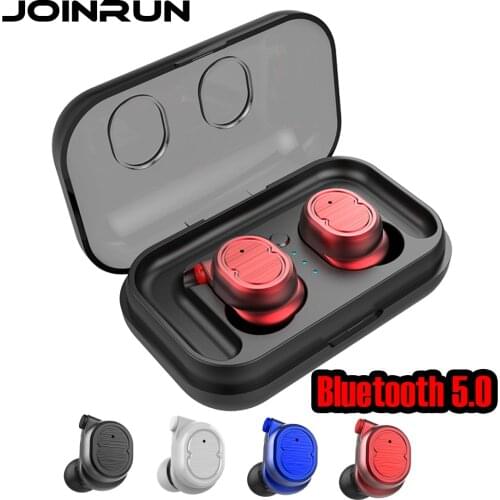 Joinrun TWS-8 wireless Bluetooth Earphone headset true earbuds bass bluetooth5.0 stereo 3d headset with Charging Box