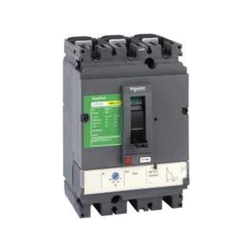 LV510300 circuit breaker EasyPact CVS100B, 25 kA at 415 VAC, 16 A rating thermal magnetic TM