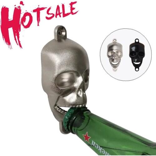 Zinc Alloy Wall Mounted Beer Bottle Opener Toy High Quality Openers Bar Tools Kitchen Accessories Cocina Halloween Home Decor