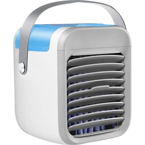 New Portable Air Conditioning USB Air Cooler Mini Fan Mobile Humidification 2000 MAh Portable Water Cooled Hom Air Conditioning