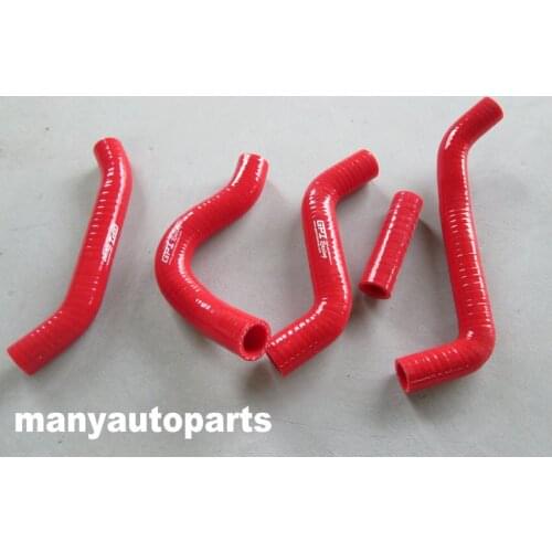 FOR SUZUKI RMZ 450 RMZ450 07 2007 SILICONE RADIATOR HOSE RED
