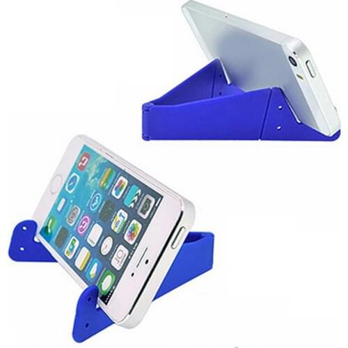 Universal Foldable Cell Phone V-Shape Stand Holder Mount for Smartphone Tablet