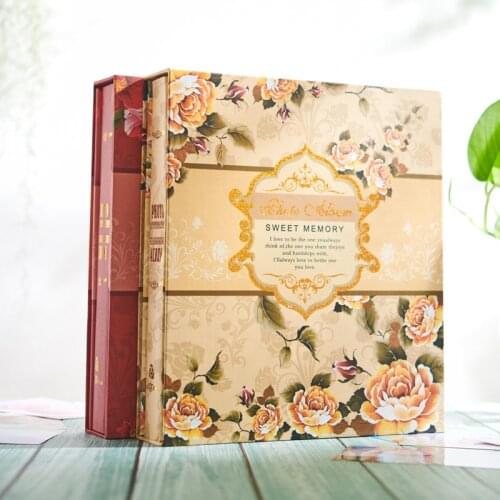 5 Inch 500 Sheets Boxed Photo Album Insert Scrapbook 4R Children Home Couples Wedding Albums Photo Studio Album