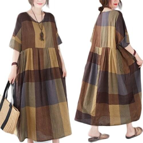 Модные платья в клетку ARCSINX China At AliExpress