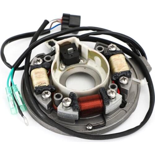 Artudatecch Magneto Generator Engine Stator Assembly with Retainer Fit for Yamaha 40HP 40X E40X MHL Ooutboard 1989-2017
