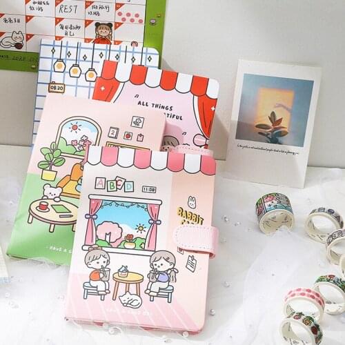 3D Three-dimensional Title Page Illustrated Color Page Notebook B6 Gift Box Set Dedicated for Student Diary Carry-on