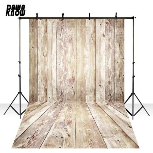 DAWNKNOW Wood Floor Fotografia Background Wedding Photography Backdrop Baby Kids Photo Studio Newborn Photocall lv2679