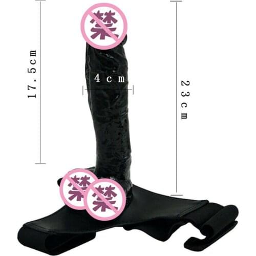 Soft Hollow Strap On Dildo for Men Enhance Enlarger Penis Dildo Extender solid Penis Harness Sex Products No Vibration