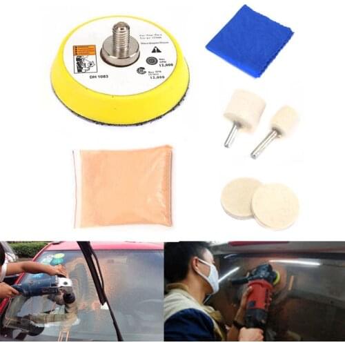 New Auto Glass Polishing Kit Windshield Window Scratch Remover Repair Kit