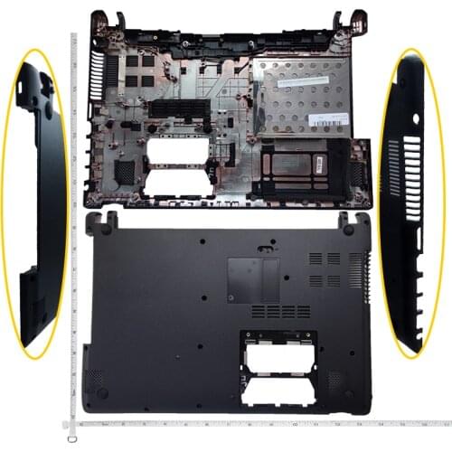 GZEELE NEW laptop Bottom case Base Cover for Acer Aspire V5-431 V5-431P V5-471 V5-471P With touch black D case
