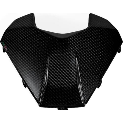 New 100% Carbon Fiber Motorcycle Tank Cover Tank Protection (Replacement) For RC390 RC 390 2018 2019 Couvercle de réservoir