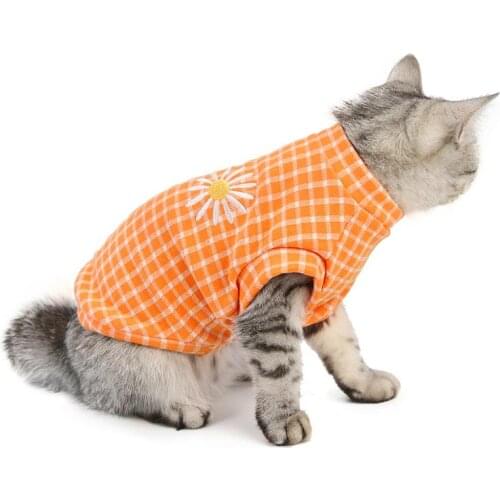 Pet Cat Coat Jacket Clothes Puppy Cat Sweater Coat Clothing Apparel Hot Leisure Cat Clothes Winter Warm