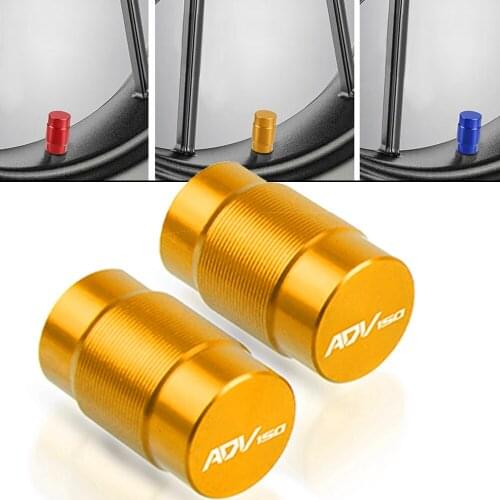 For HONDA ADV150 ADV 150 2019 2020 Dustproof Aluminium Alloy Motorcycle Cap Wheel Tire Covered Truck Tube Tyre Bike Accessories