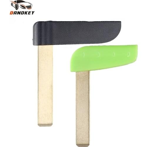 Dandkey Replacement Uncut Blank Smart Card Insert Remote Emergency For Renault Megane Laguna Koleos Scenic Small Key Blade