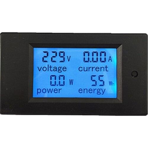 1pcs 80V to 220 V AC multifunction power meter monitor ammeter power meter 100A