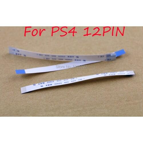 2PCS For Sony Dualshock 4 PS4 Controller 12 pin 14pin Charging Board Power Switch Cable 12PIN 14PIN Touch pad Flex Ribbon Cable