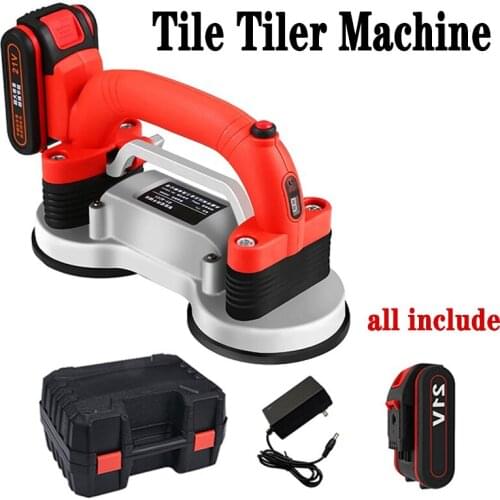 21V Tile Tiler Third Gear Power Fast Charging Strong Absorption Floor Tile Vibration Flatten Tile Bricks Wall Tile Vibrator