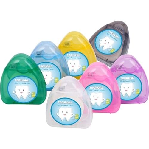 3 X Box 50m Dental Flosser Oral Hygiene Teeth Cleaning Dental Floss Stick Toothpick Floss Teeth Flosser Tooth Clean String