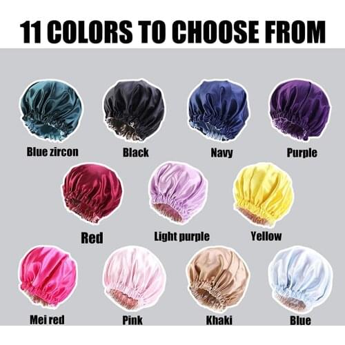 Satin Bonnet Silk Bonnet Hair Bonnet For Sleeping Satin Bonnet For Natural Hair Bonnets For Women Silk Bonnet
