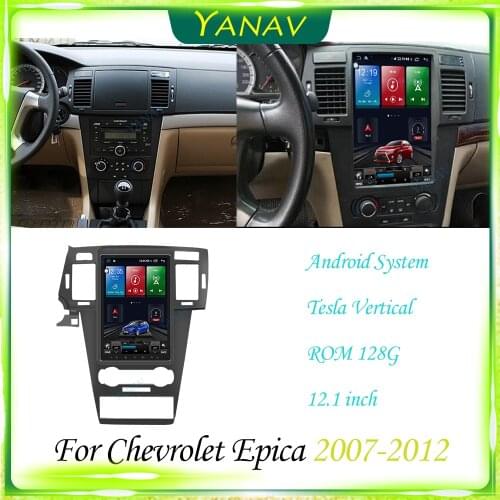 12.1 inch Android Car Radio Stereo Receiver For Chevrolet Epica 2007-2012 GPS navigation Video Multimedia MP3 Player Head Unit