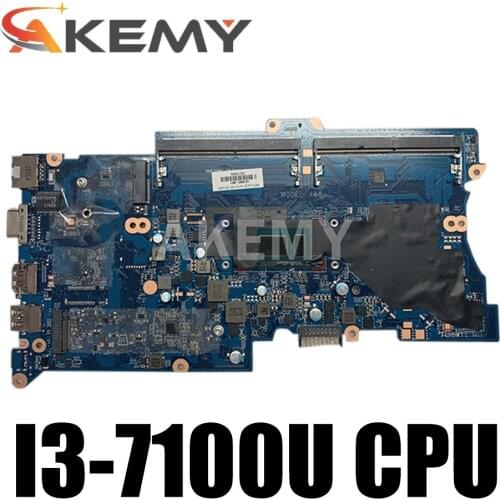 DA0X8BMB6F0 laptop motherboard For HP ProBook 430 G5 440 G5 Mainboard Notebook PC I3-7100U SR343 fully Tested