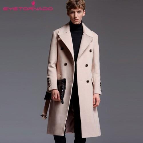 EyeTornado Men's Coat