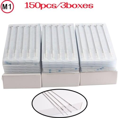 M1 Magnum Microblading Needle 150PCS Tattoo Needles Sterilized Disposable Permanent Makeup Needles Tattoo Supplies