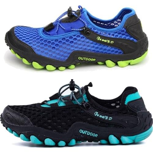 Shoes Quick Dry Outdoor Hiking Men and Women Waterproof Trail Trekking Shoes Non-slip Breathable Wading Sneakers Upstream Soft