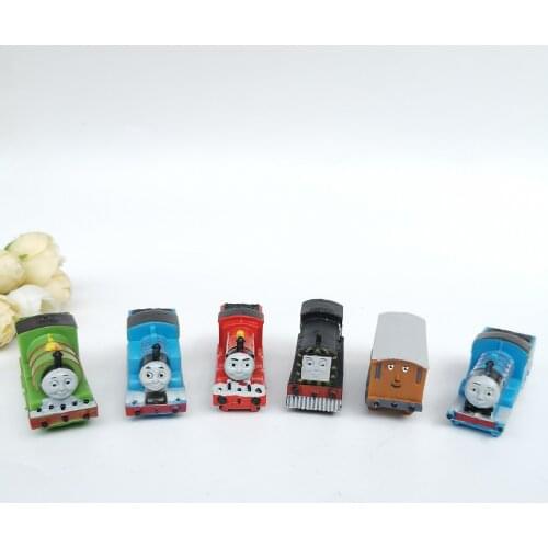 6pcs/set trains thomas toy Model Trains for baby thomas and friends model toys for kid