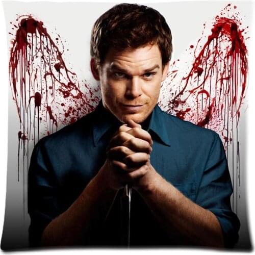 Soft Polyester Square Pillow Case Sofa Cushion Cover For Car Chair Dexter Cushion Case 45x45cm Without Stuffing