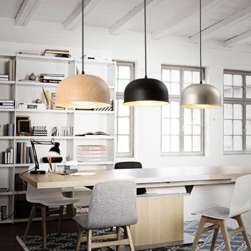 Modern minimalist single head restaurant lamp chandelier personality bar light corridor lamp bedroom bedside lamp led lighting