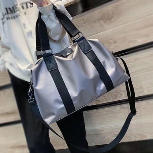 Women Fitness Bag Men Gym Handbag Sport Training Shoulder Travel Bags Luggage Waterproof Nylon Outddor Gym Bag Tote Bags XA247A