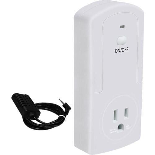 WIFI Temperature and Humidity Controller Outlet Thermostat with Timing Control