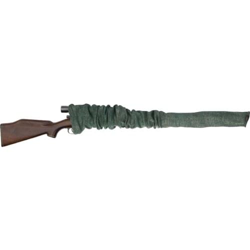 Tourbon Silicone Treated Rifle Knit Gun Sock Firearm Gun Protector Shotgun Cover for Shooting Hunting Gun Accessories