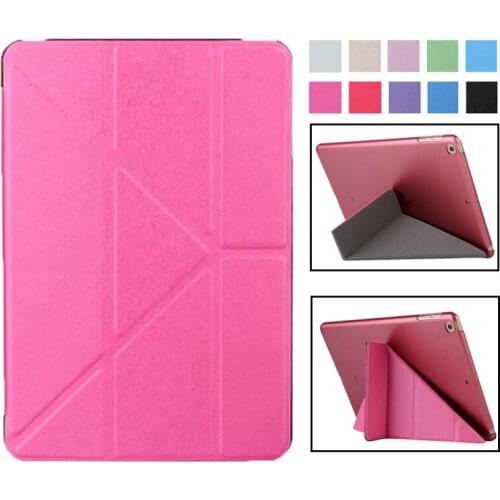 Ultra-Thin Case for IPad Mini 1 2 3 Case PU Leather Stand Cover Elastic Skin Geometry Flip Cover for Apple IPad Mini Case Fundas