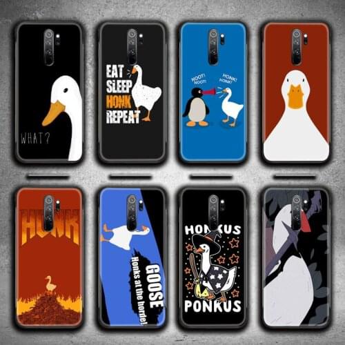 Duck Goose Game Phone Case for Redmi Note 9 8 8T 8A 7 6 6A Go Pro Max Redmi 9 K20 K30 Pro