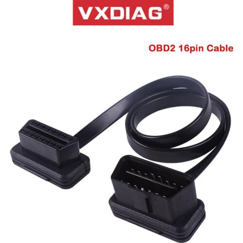 VXDIAG Car accessories OBD2 Extension Cable Car Diagnostic Connectors OBD II 16Pin Adaptor Wire Sockets for diagnostic tool