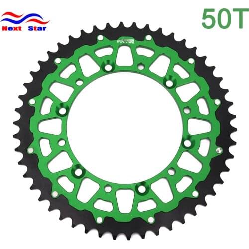 Motorcycle Rear Chain Sprocket For KAWASAKI KLX250 KX500 KDX200 KDX250 KX250 KX125 KLX300 KLX450 KDX175 KXF250F A1 A2 A3 B1 B2