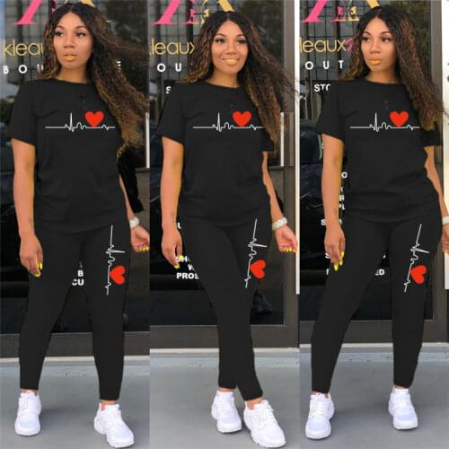 2 Piece Sets Womens Outfit Two Piece Set Women Pant Suits Wholesale Items Tracksuit Female Summer Clothes Birthday Outfits